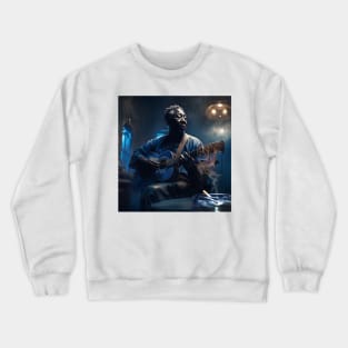 Muddy Waters Blues Musician Crewneck Sweatshirt